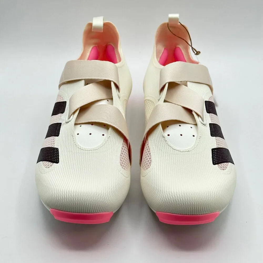 Men's Adidas The Indoor Cycling  Shoes Off White Shadow Maroon 3Bolt GX1669 Sz11 - Picture 2 of 13